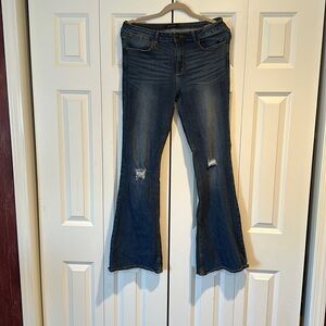 JUSTUSA Distressed Flare Jeans